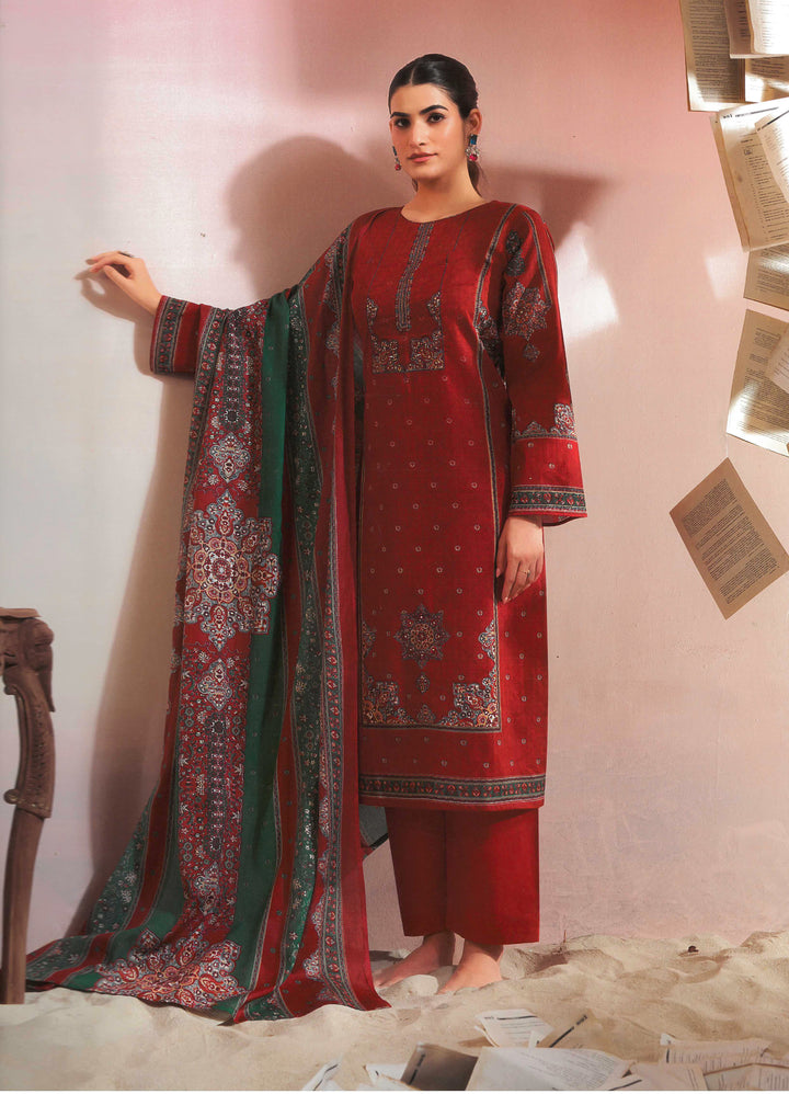 Ladyline Women's Formal Cotton Salwar Kameez Set with Kalamkari Print & Kashmiri Embroidery – Ethnic Indian Palazzo Kurta Suit Set with Printed Dupatta