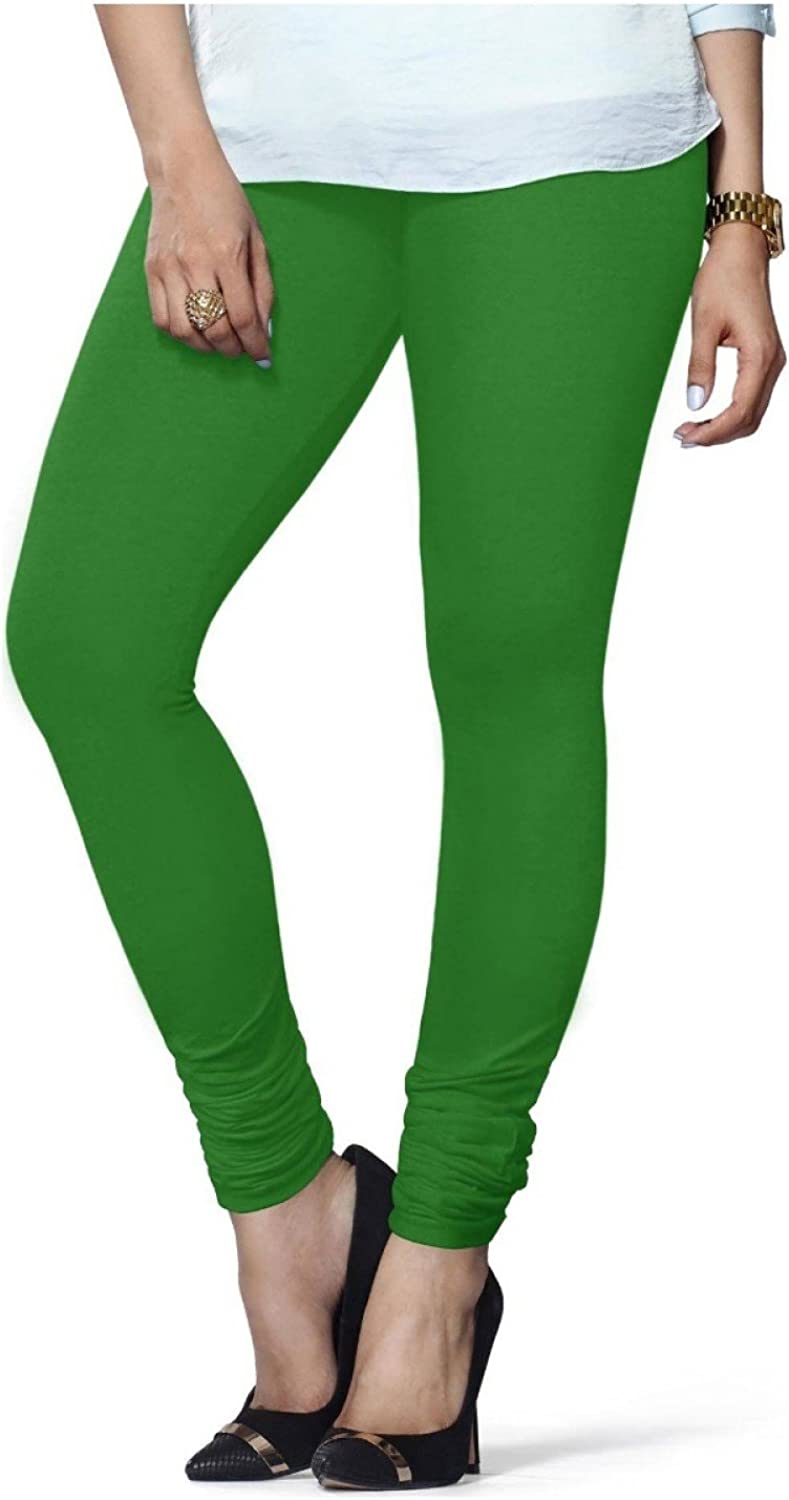 Green Leggings With Elasticated Waistband – The Pajama Factory